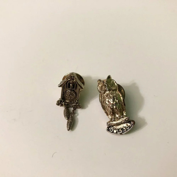 Assorted Lot of 10 Pins Owl Cuckoo  Clock Aloha Partylite Cactus Weight Watchers - Picture 8 of 16